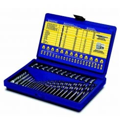 Irwin Hanson 11135ZR 35-Piece Screw Extractor And Drill Bit Set