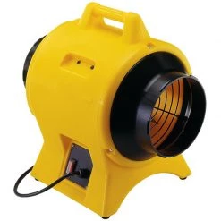 Americ VAF1500B 220V 8 In. Light Industrial Confined Space Ventilator