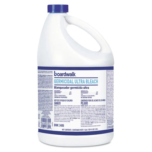 Boardwalk 11007195044 1 Gallon Bottle Ultra Germicidal Bleach (6-Piece/Carton)