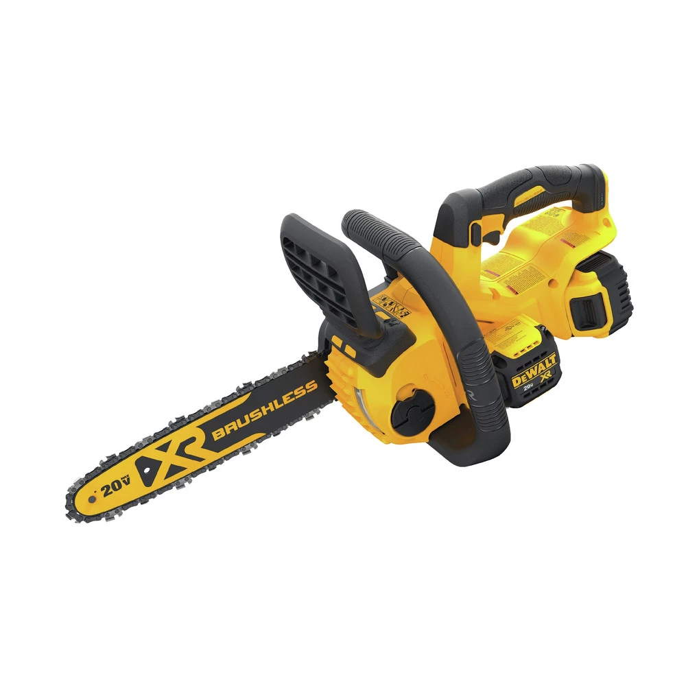 Dewalt DCCS620P1 20V MAX XR 5.0 Ah Brushless Lithium-Ion 12 In. Compact Chainsaw Kit - Image 4