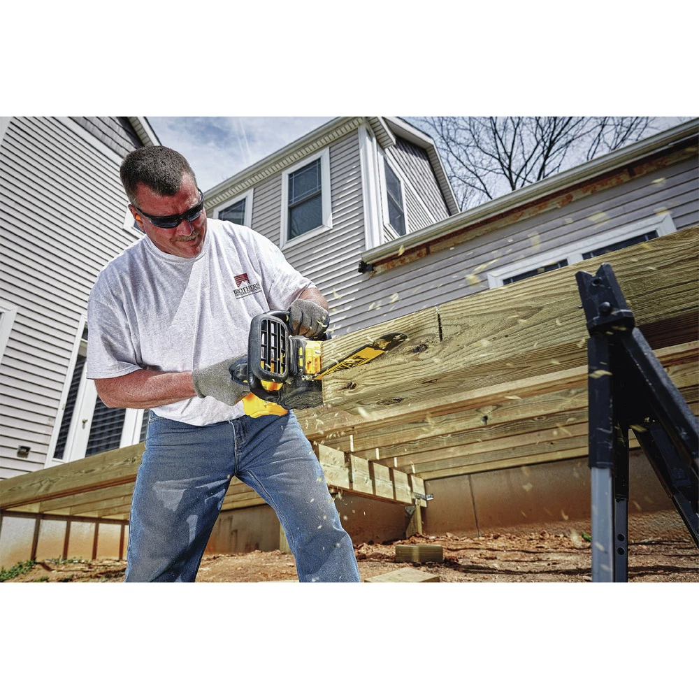 Dewalt DCCS620P1 20V MAX XR 5.0 Ah Brushless Lithium-Ion 12 In. Compact Chainsaw Kit - Image 16