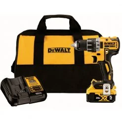 Dewalt DCD791P1 20V MAX XR Brushless Lithium-Ion 1/2 In. Cordless Drill Driver Kit (5 Ah)