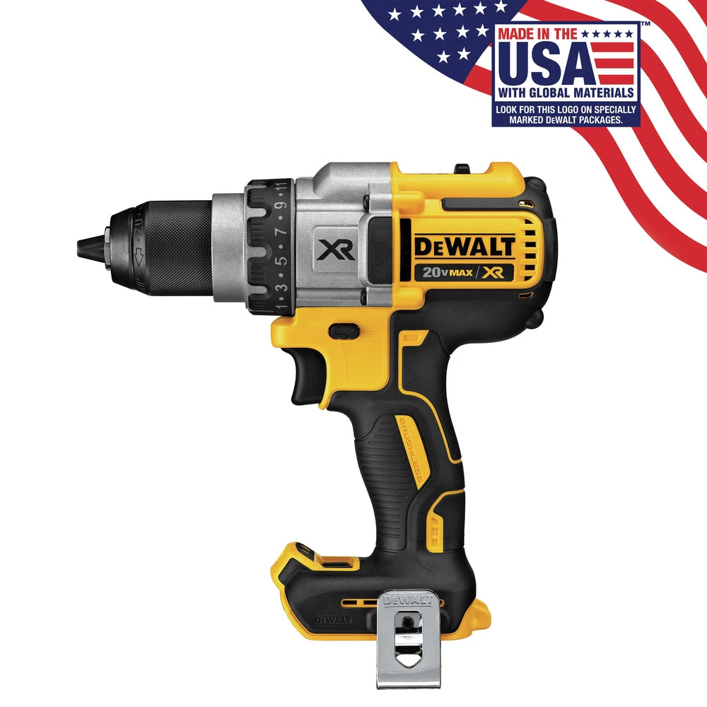 Dewalt DCD991B 20V MAX XR Lithium-Ion Brushless 3-Speed 1/2 In. Cordless Drill Driver (Tool Only) - Image 3