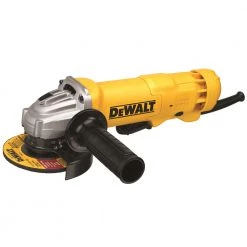 Dewalt DWE402W 11 Amp 4-1/2 In. Angle Grinder With Paddle Switch & Wheel