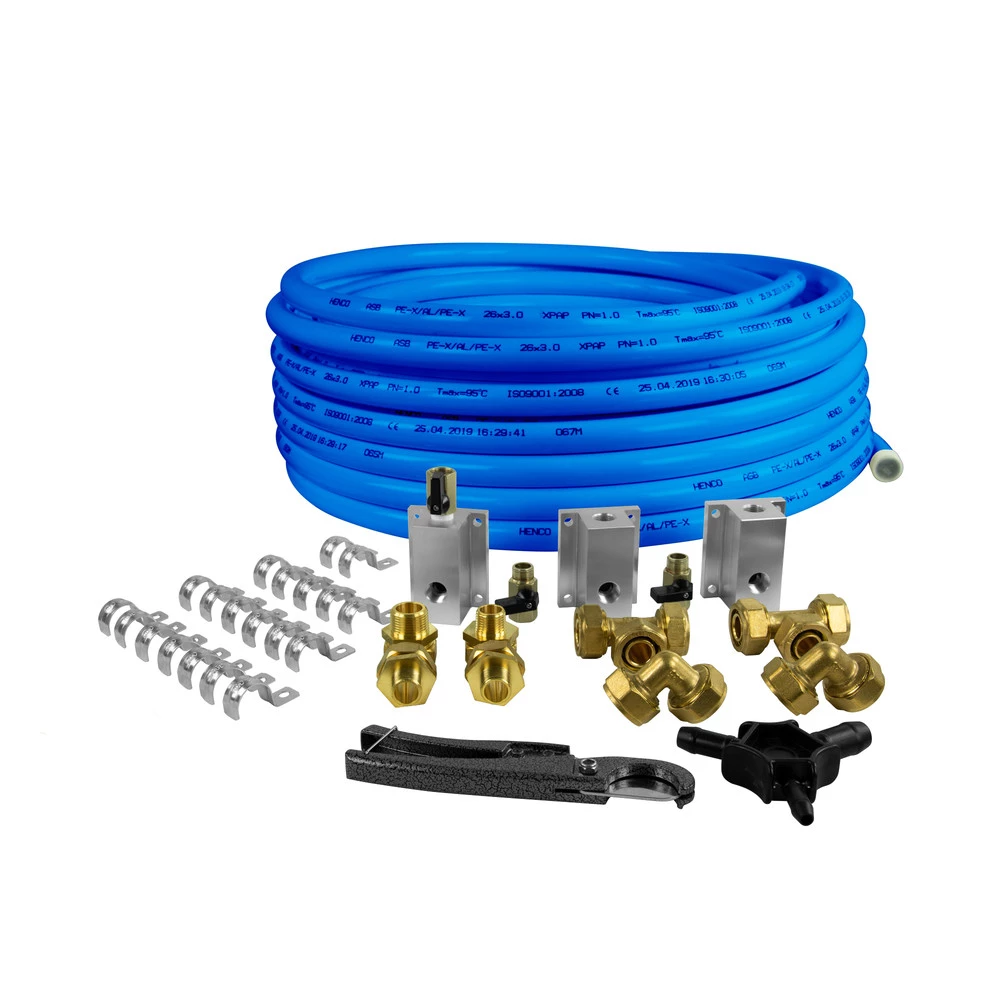 Industrial Air 024-0397IA 36-Piece 3/4 In. X 100 Ft. Air Piping System Set