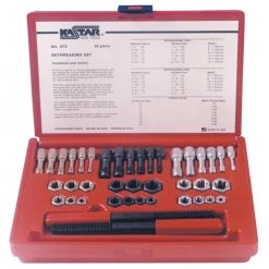 Kastar 972 40-Piece Fractional And Metric Thread Restorer Kit