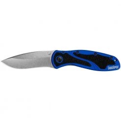 Kershaw Knives 1670NBSW 3-3/8 In. Blur Speedsafe Folding Knife (Navy Blue)