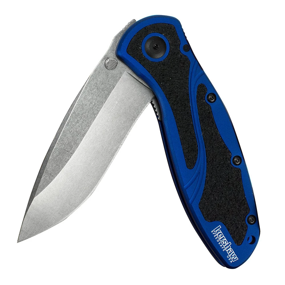 Kershaw Knives 1670NBSW 3-3/8 In. Blur Speedsafe Folding Knife (Navy Blue) - Image 3