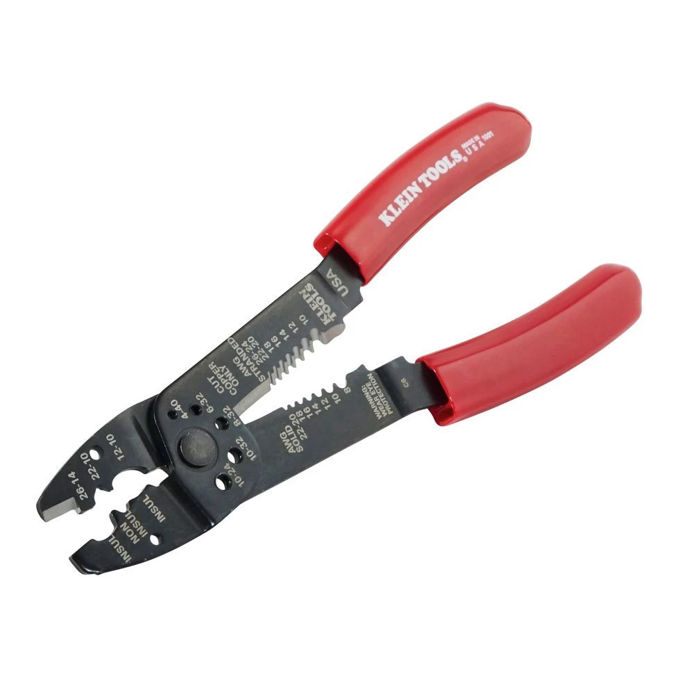 Klein Tools 1001 8-1/2 In. Multi-Purpose Electrician's Tool - 8-26 AWG - Image 2