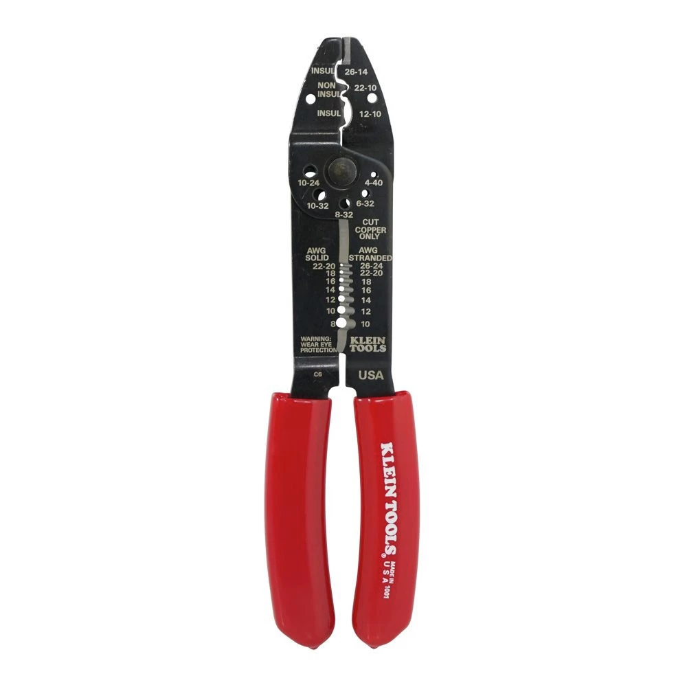 Klein Tools 1001 8-1/2 In. Multi-Purpose Electrician's Tool - 8-26 AWG - Image 3