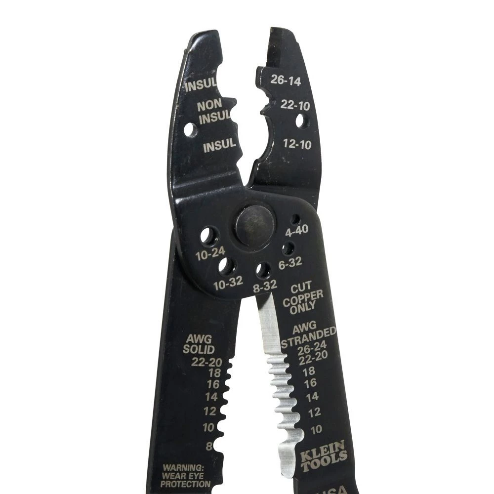 Klein Tools 1001 8-1/2 In. Multi-Purpose Electrician's Tool - 8-26 AWG - Image 5