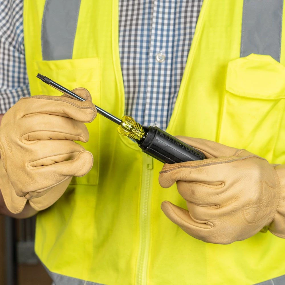 Klein Tools 19555 5-Piece TORX Cushion Grip Screwdriver Set With T15, T20, T25, T27 And T30 Tip Sizes - Image 7