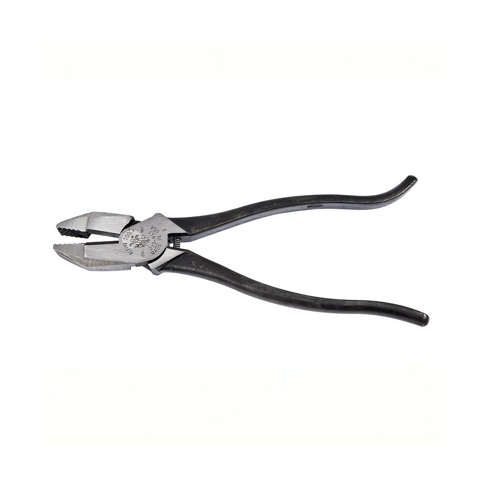 Klein Tools 213-9ST Rebar Work Pliers With Plain Handle