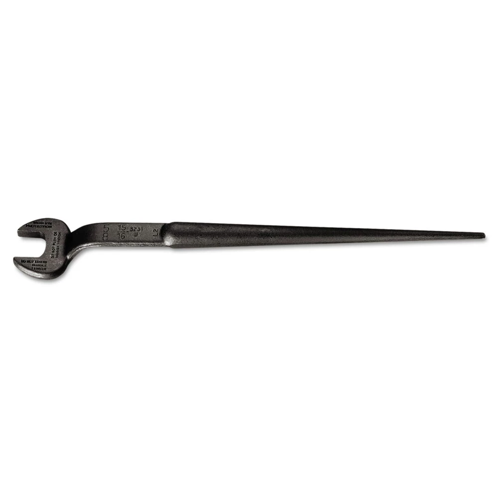 Klein Tools 3222 1-1/8 In. Nominal Opening Spud Wrench For Regular Nut