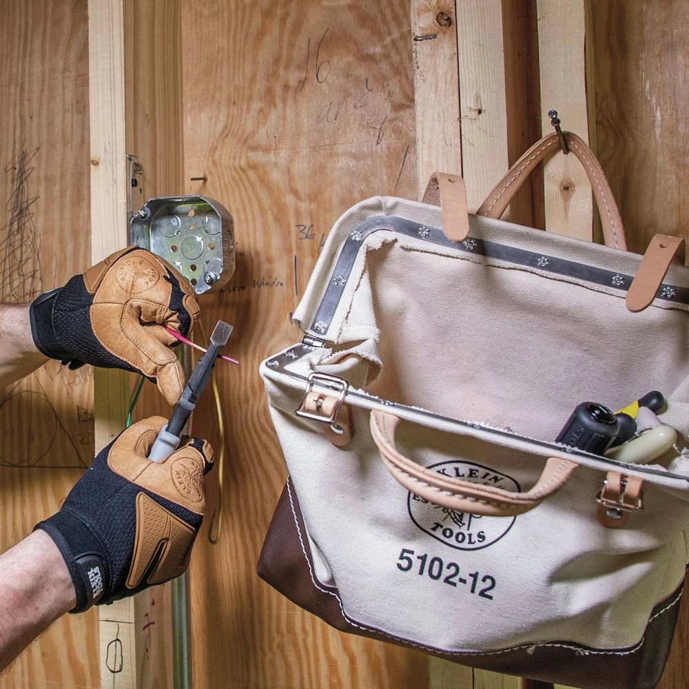 Klein Tools 5102-12 12 In. (305 Mm) Canvas Tool Bag - Image 12