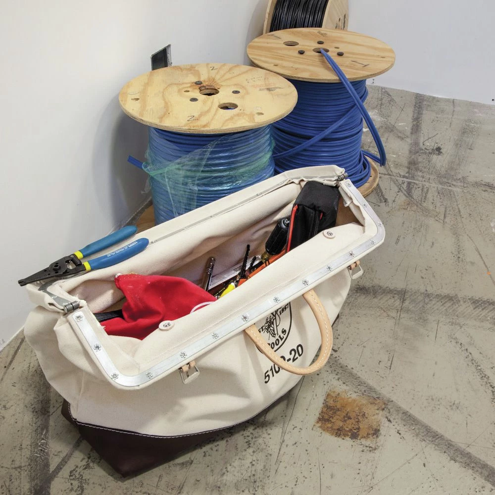 Klein Tools 5102-20 20 In. Canvas Tool Bag - Image 11