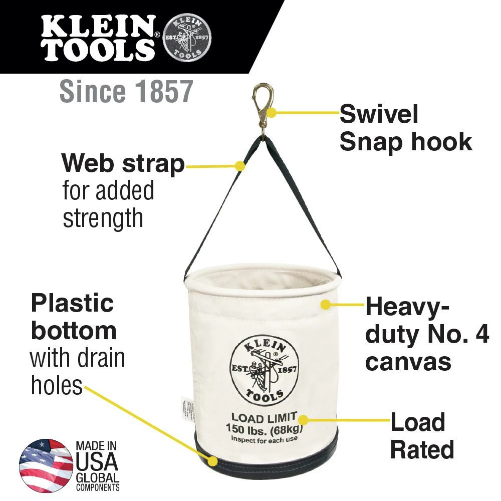 Klein Tools 5109SLR All Purpose Work Bucket - Image 2