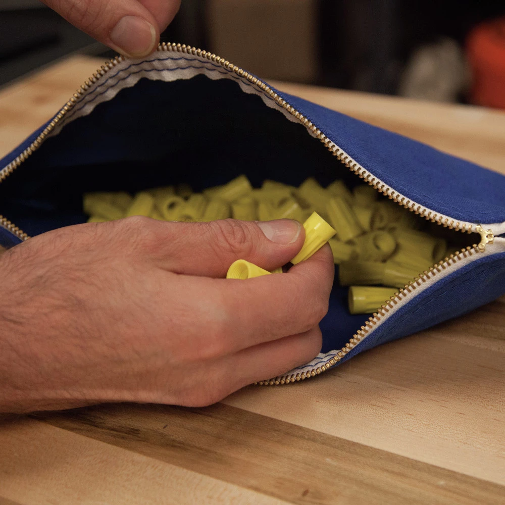 Klein Tools 5140 12 1/2 In. X 7 In. Canvas Zipper Bag Assortments (4/Pack) - Image 6