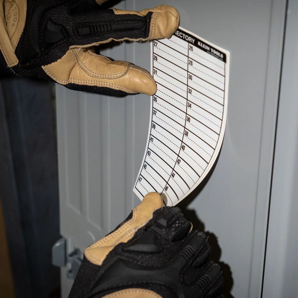 Klein Tools 56255 Household Electric Panel Wire Markers With Directory - Image 9