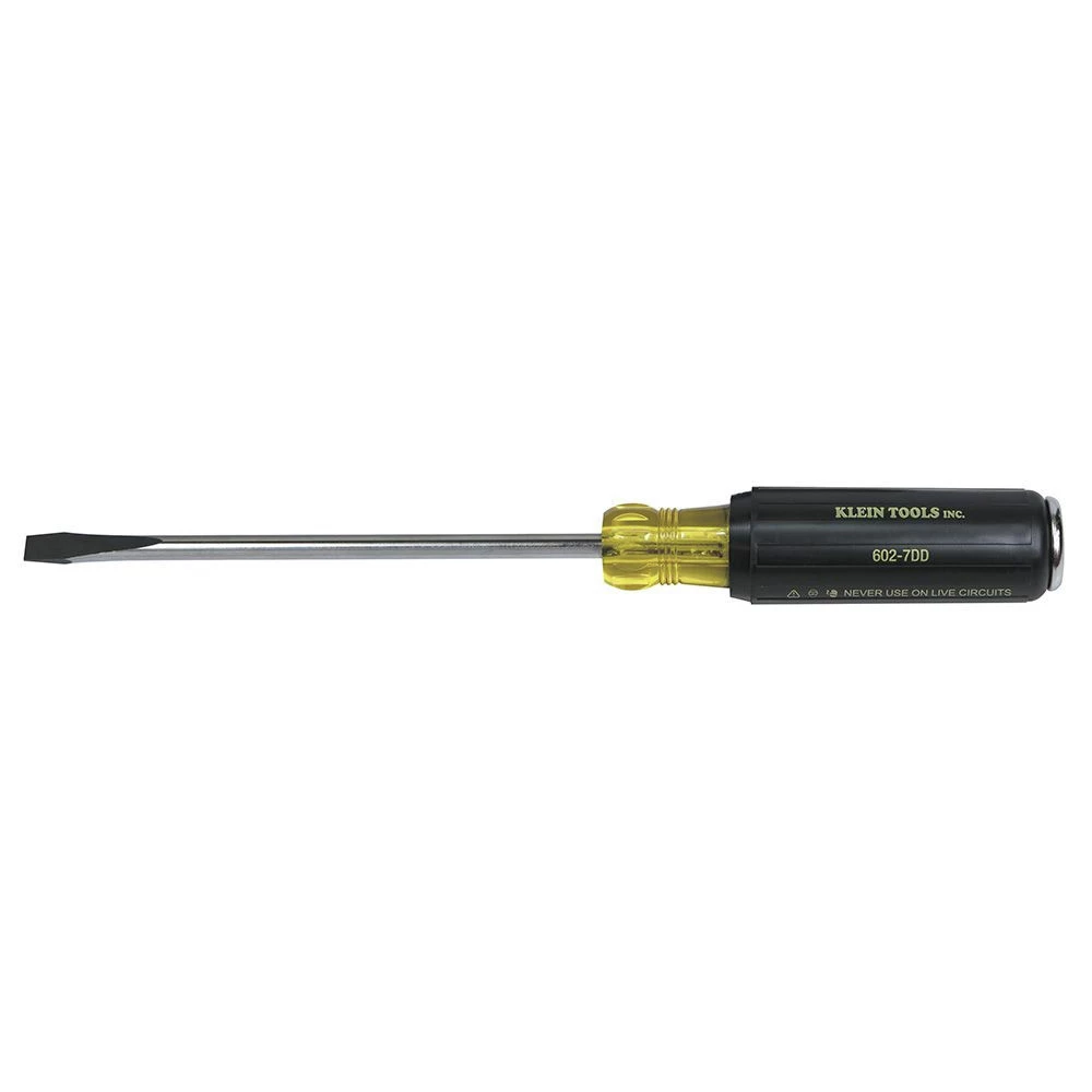 Klein Tools 602-7DD 7 In. Shank Keystone 5/16 In. Slotted Demolition Driver