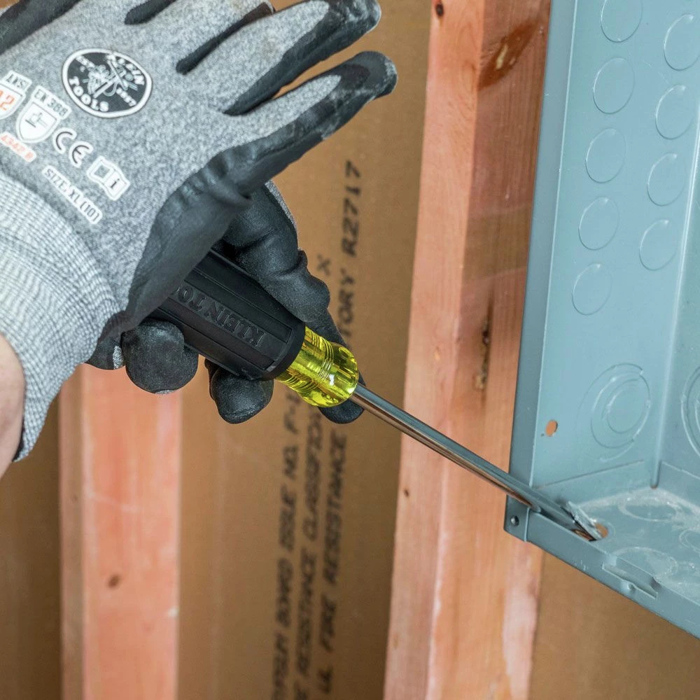 Klein Tools 602-7DD 7 In. Shank Keystone 5/16 In. Slotted Demolition Driver - Image 7