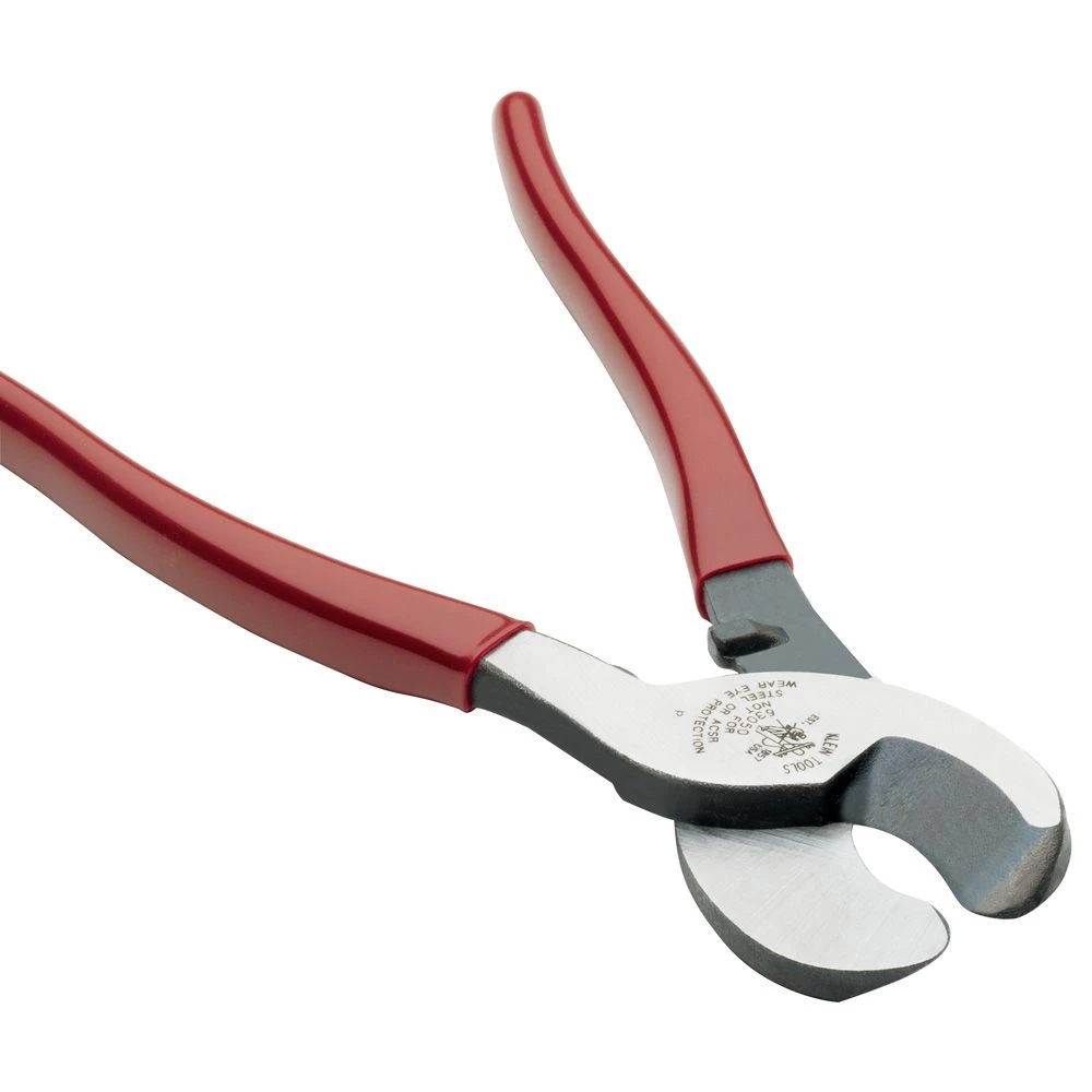 Klein Tools 63050 Heavy Duty Cable Cutter - Red Handle - Image 2