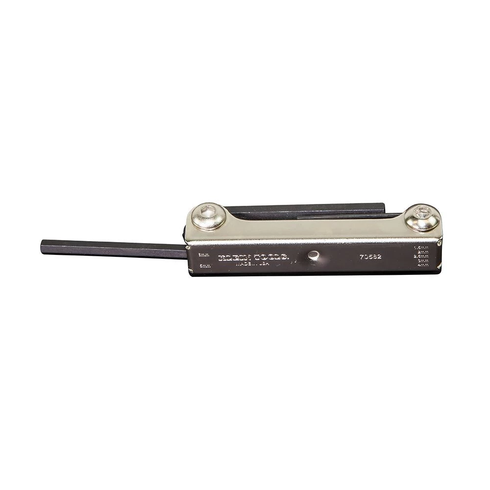 Klein Tools 70582 7-Key Metric Folding Hex Key Set - Image 4