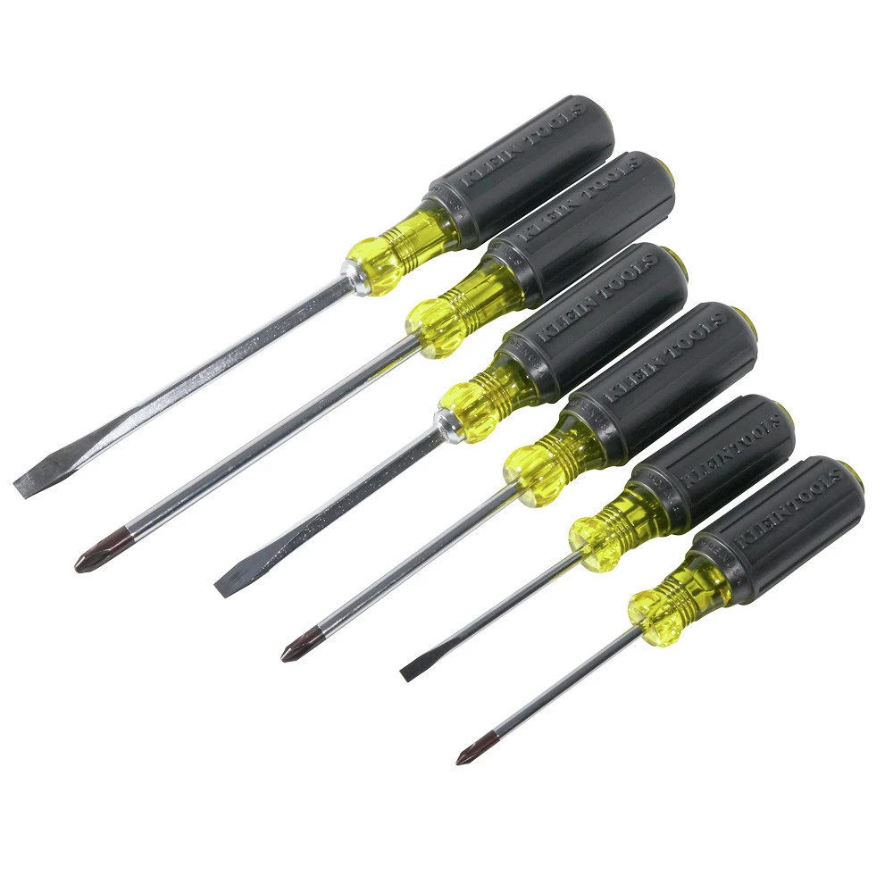 Klein Tools 85074 6-Piece Cushion-Grip Screwdriver Set - Image 2