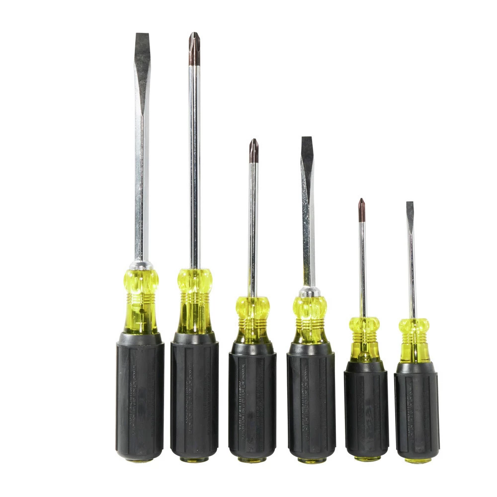Klein Tools 85074 6-Piece Cushion-Grip Screwdriver Set - Image 4