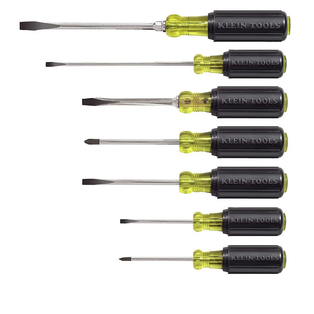 Klein Tools 85076 7-Piece Cushion-Grip Screwdriver Set - Image 2