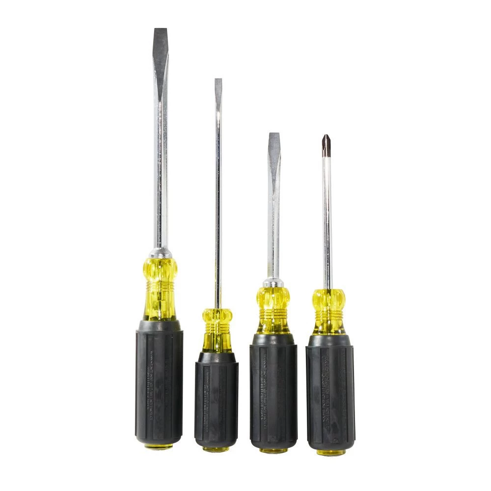 Klein Tools 85105 4-Piece Slotted/ Phillips Screwdriver Set - Image 3