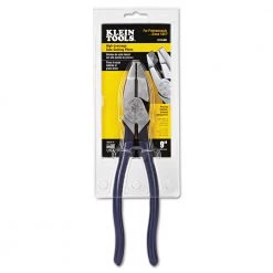 Klein Tools D213-9NE 9 3/8 In. Ne-Nose High-Leverage Side-Cut Pliers