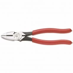 Klein Tools HD213-9NE NE-Type Side Cutter Pliers, 9 1/4 In Length, 23/32 In Cut, Plastic-Dipped Handle
