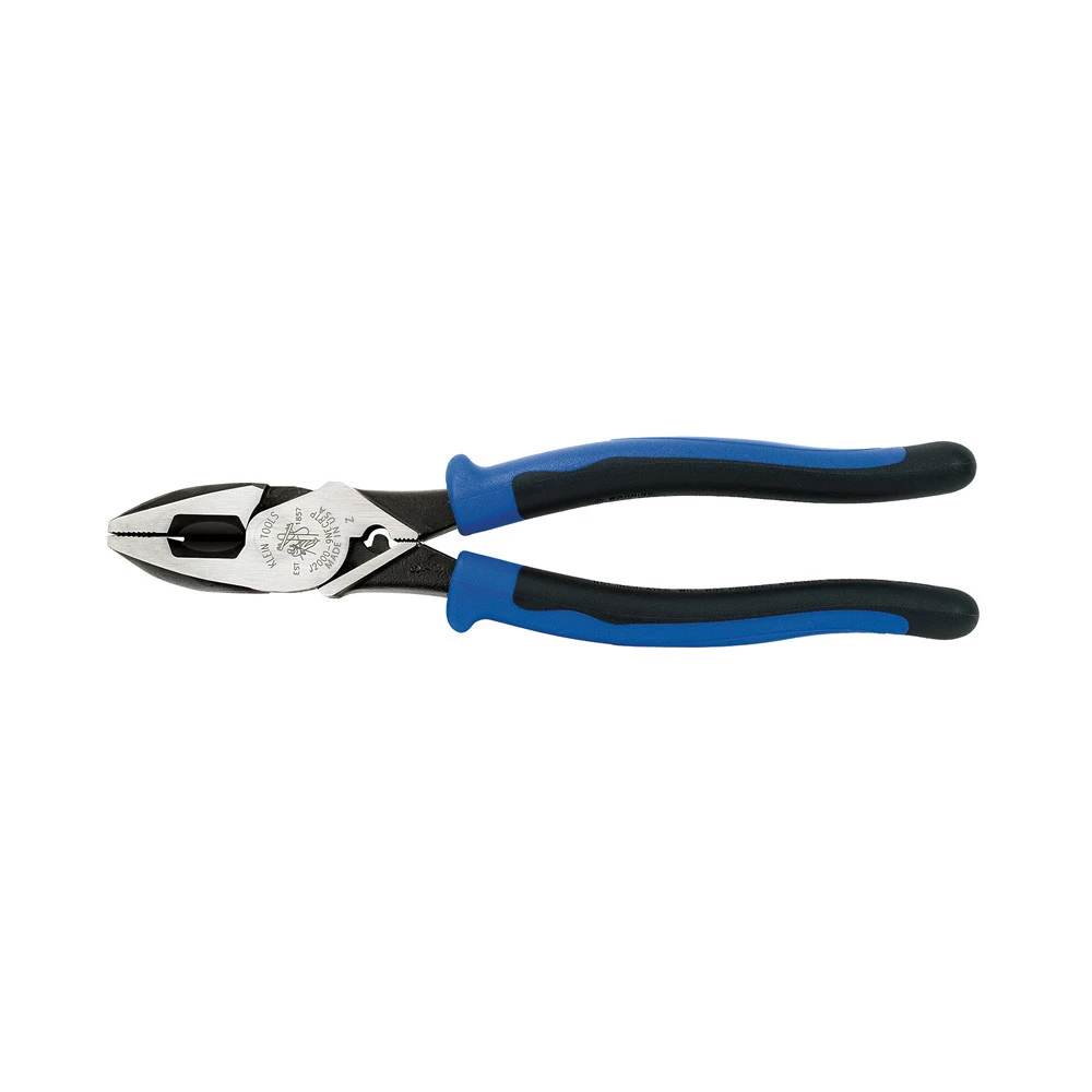 Klein Tools J2000-9NECRTP Fish Tape Pull/ Crimping 9 In. Lineman's Pliers