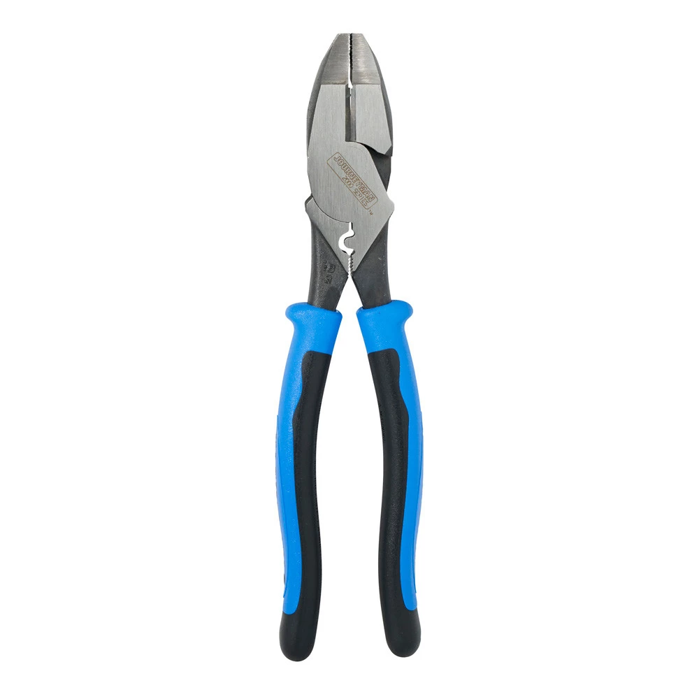 Klein Tools J2000-9NECRTP Fish Tape Pull/ Crimping 9 In. Lineman's Pliers - Image 3