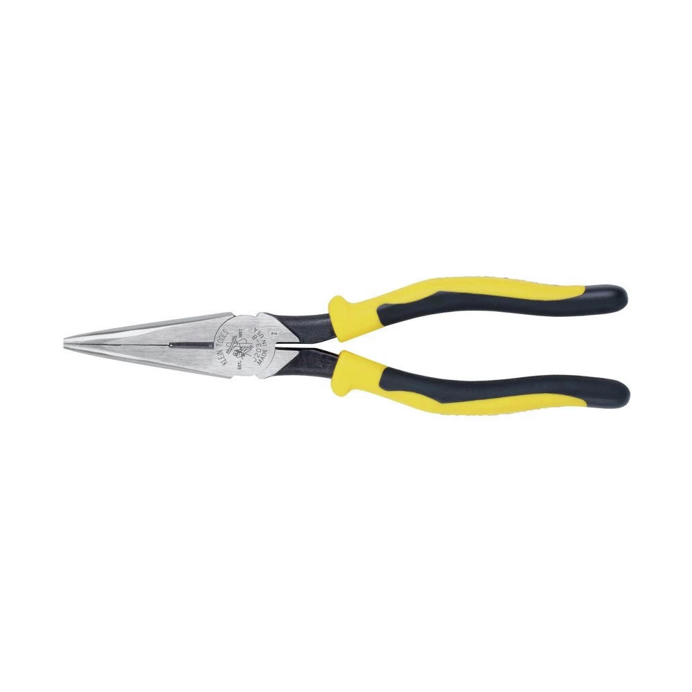 Klein Tools J203-8 8 In. Needle Long Nose Side-Cutter Pliers
