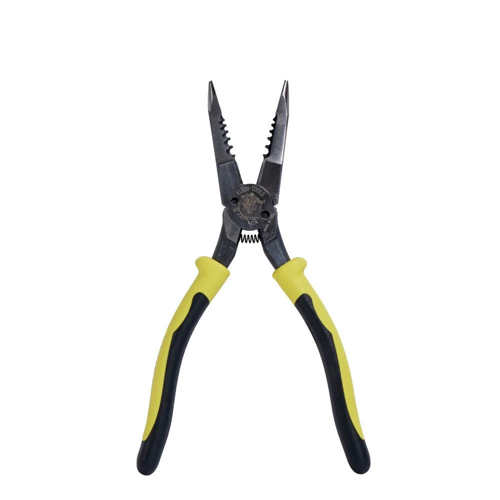 Klein Tools J206-8C All-Purpose Spring Loaded Long Nose Pliers - Image 4