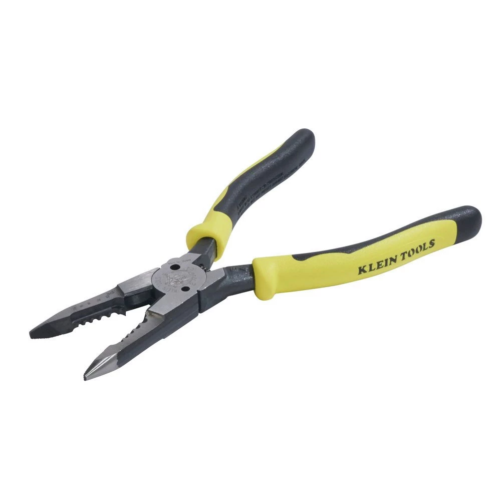 Klein Tools J206-8C All-Purpose Spring Loaded Long Nose Pliers - Image 6