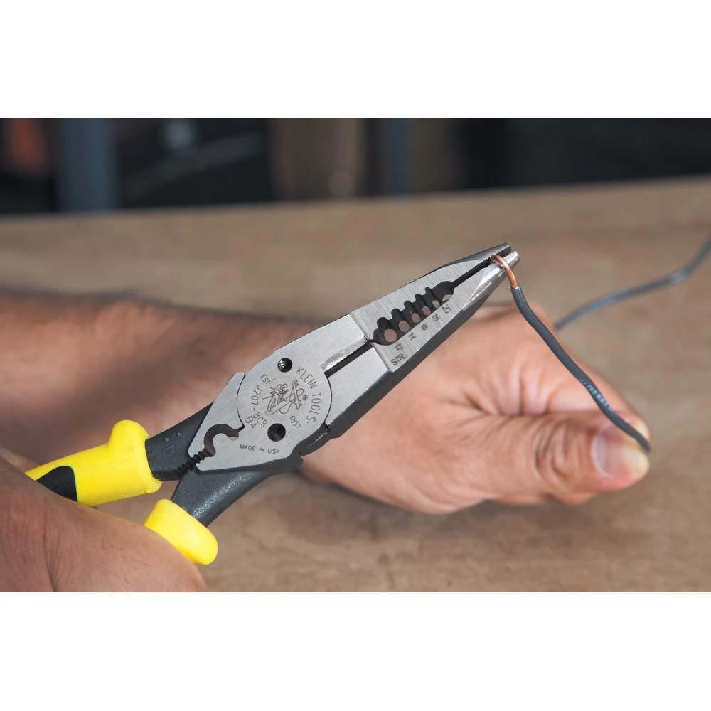 Klein Tools J207-8CR All-Purpose Pliers With Crimper - Image 6