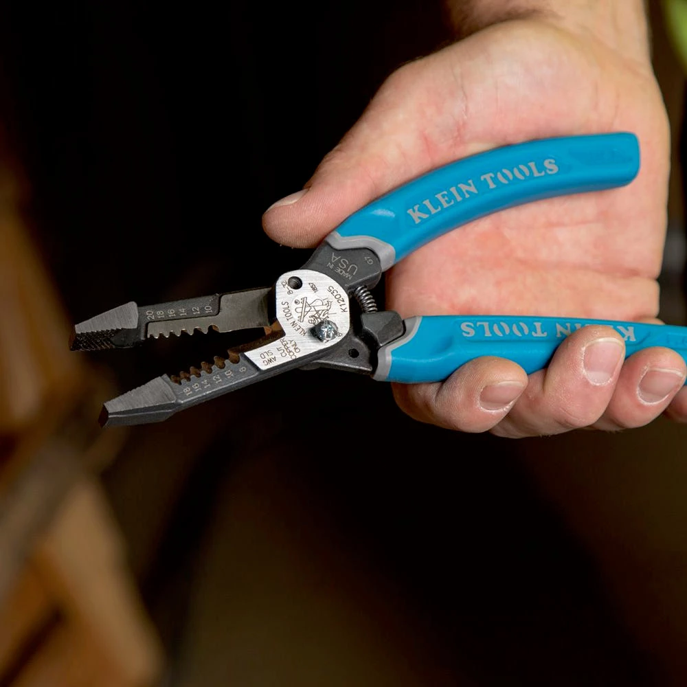 Klein Tools K12035 8-20 AWG Heavy-Duty Wire Stripper - Image 6
