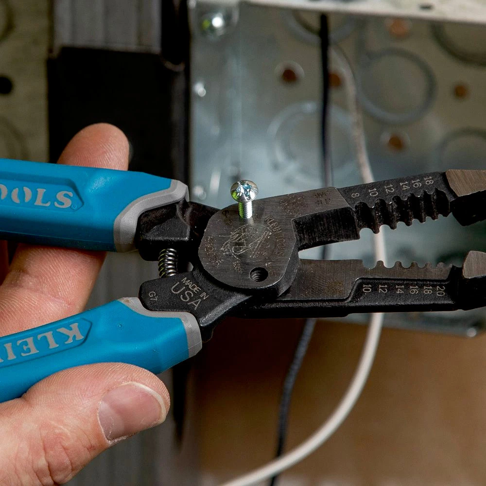 Klein Tools K12035 8-20 AWG Heavy-Duty Wire Stripper - Image 9