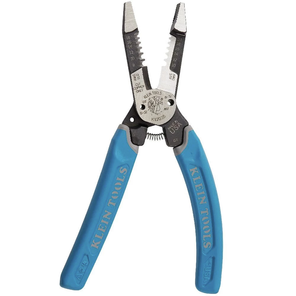 Klein Tools K12035 8-20 AWG Heavy-Duty Wire Stripper