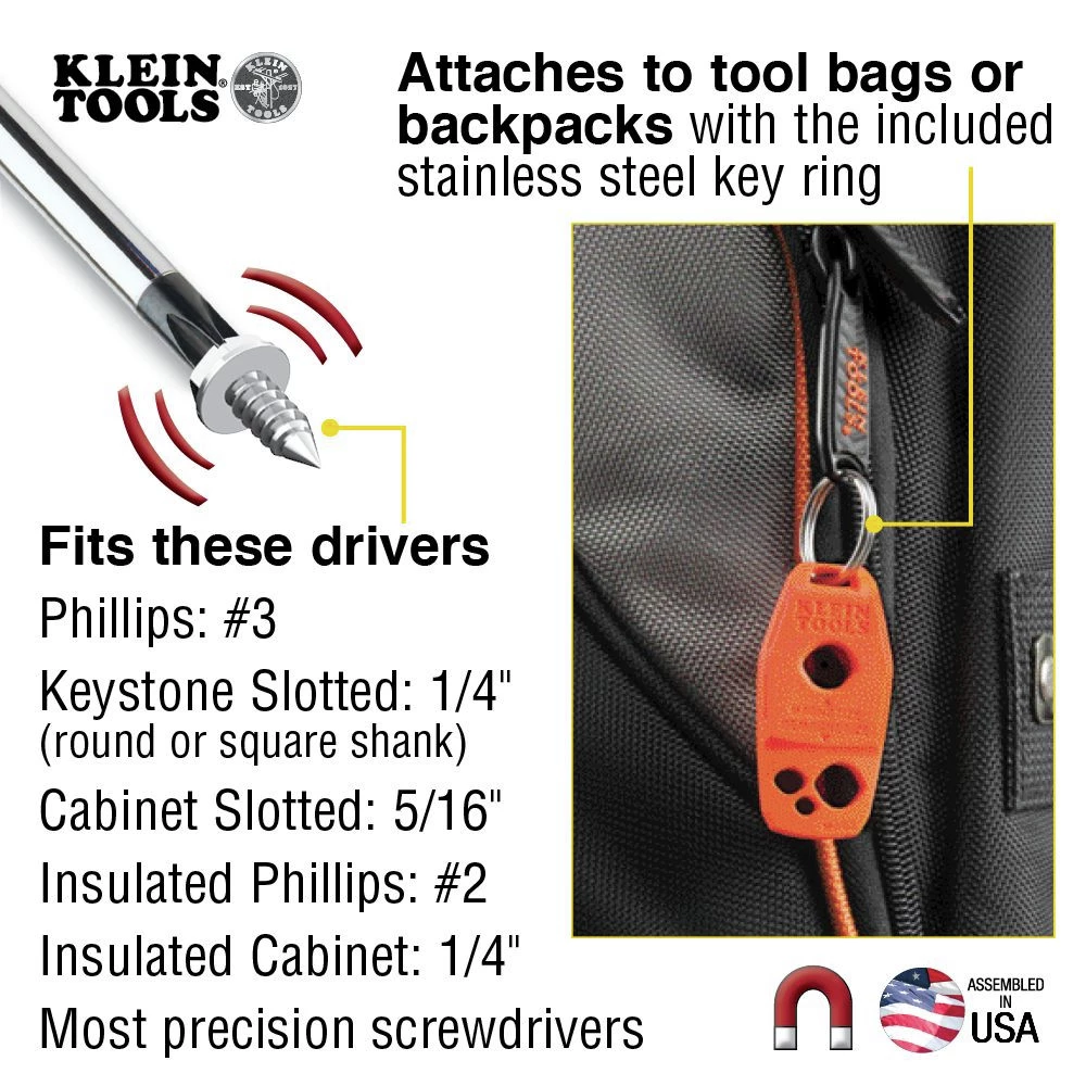 Klein Tools MAG2 Magnetizer/Demagnetizer For Screwdriver Bits And Tips - Image 3