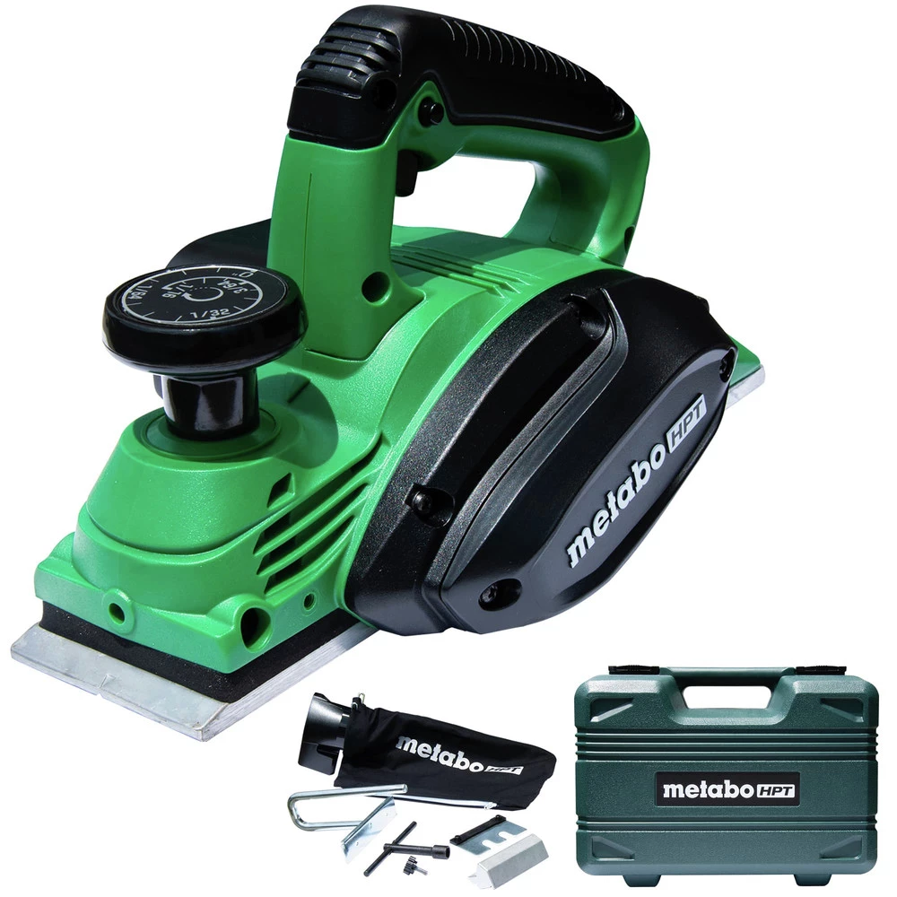 Metabo HPT P20STQSM 5.5 Amp Single-Phase 3-1/4 In. Corded Hand Held Planer