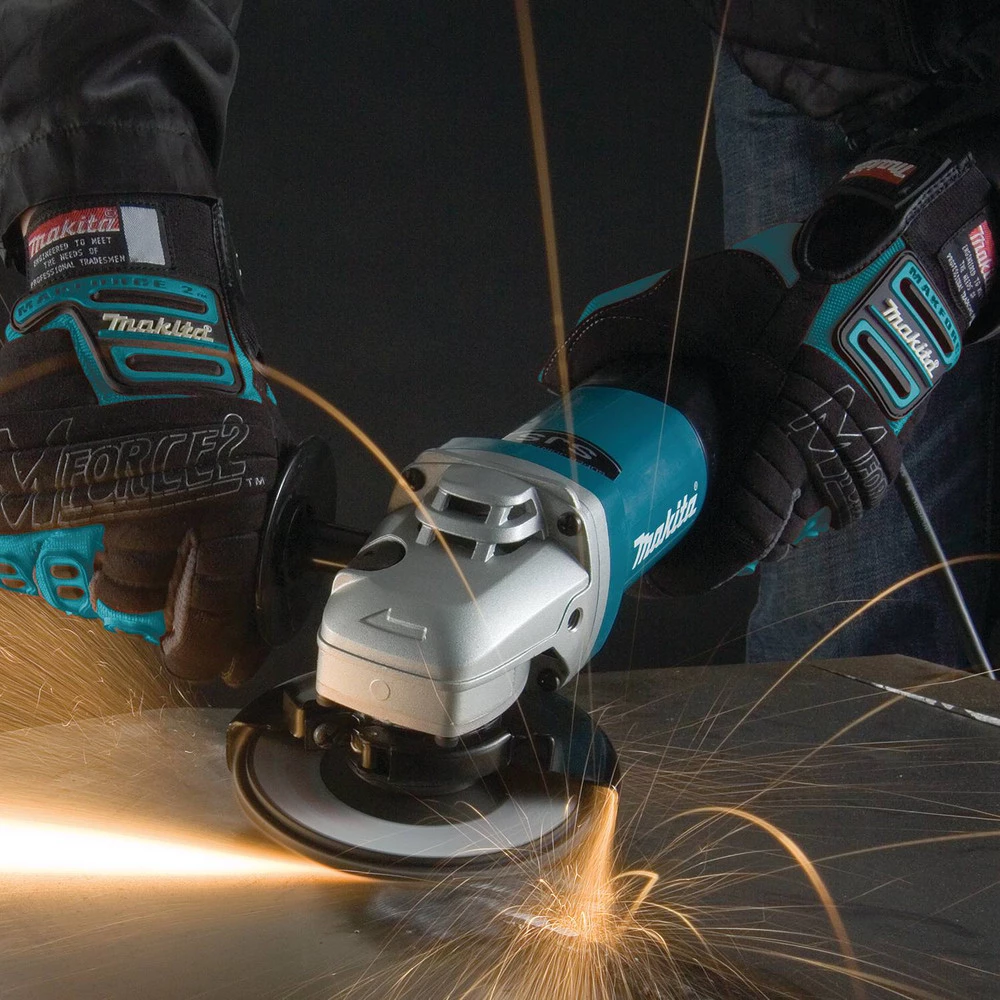 Makita 9564P 4-1/2 In. 10 Amp Paddle Switch AC/DC Angle Grinder - Image 5