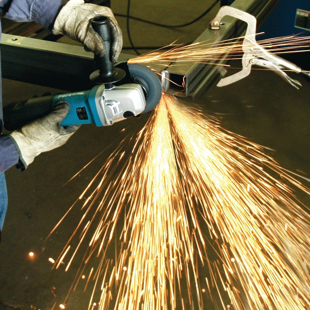 Makita 9564P 4-1/2 In. 10 Amp Paddle Switch AC/DC Angle Grinder - Image 7