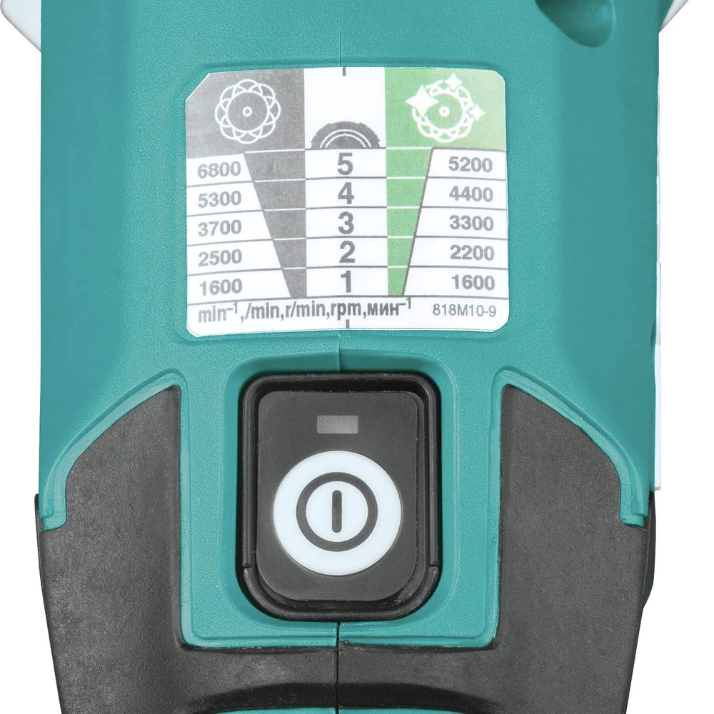 Makita XOP02Z 18V LXT Lithium-Ion Brushless Cordless 5 In. / 6 In. Dual Action Random Orbit Polisher (Tool Only) - Image 3