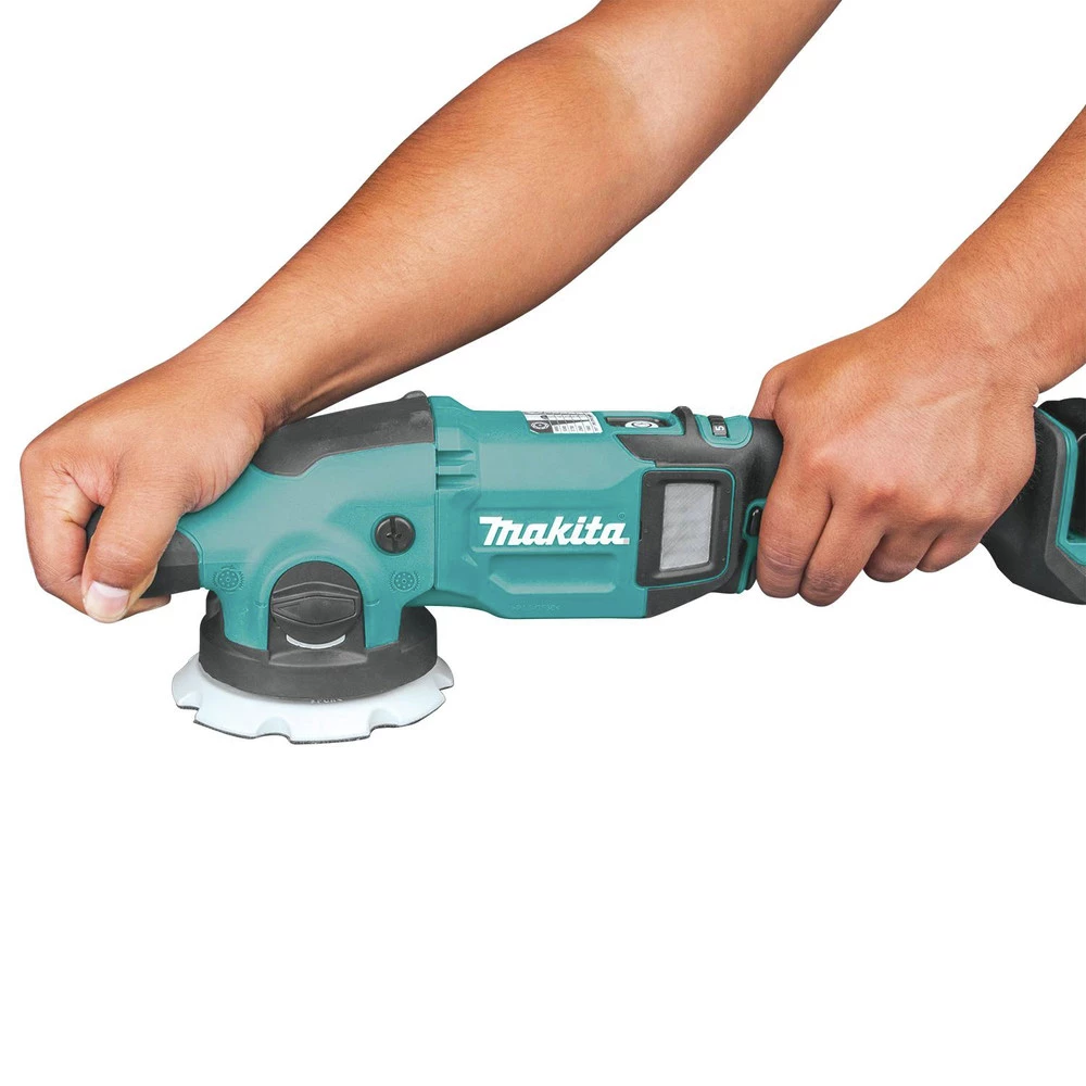 Makita XOP02Z 18V LXT Lithium-Ion Brushless Cordless 5 In. / 6 In. Dual Action Random Orbit Polisher (Tool Only) - Image 6