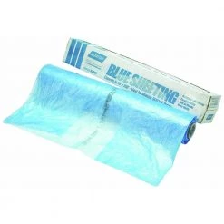 Norton 3345 16 Ft.x 350 Ft. Paintable Plastic Sheeting - Blue