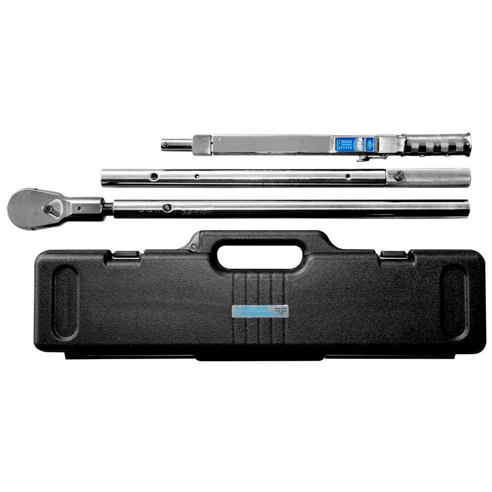 Precision Instruments C5D600F36H 1 In. Drive Torque Wrench And Breaker Bar Combo Kit